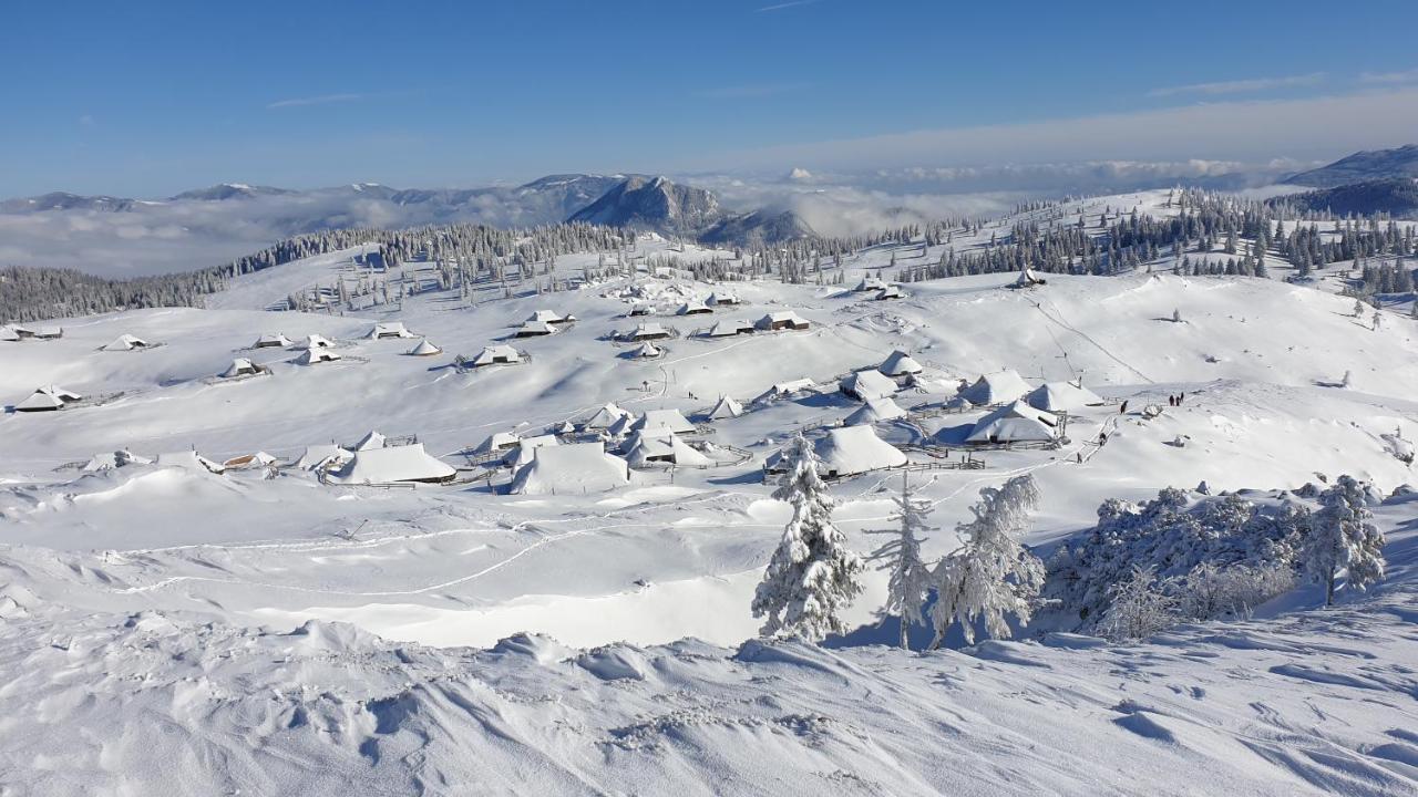 Chalet Gorenjka - Velika Planina オスレンドネスロヴェンスカ エクステリア 写真